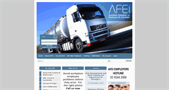 Desktop Screenshot of afei.org.au